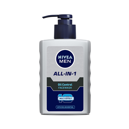 Nivea Face Wash Men Oil Control All-In-One